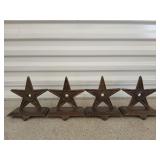 4 ct cast iron stocking holders