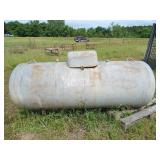 250 gallon propane tank, 50 gallons propane