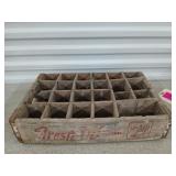 Wooden 7UP soda crate