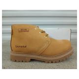 Safara leather work boots, size 7, new