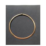 18-in Italian 14 karat gold choker