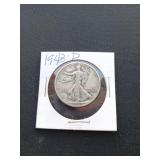 1943 D Walking Liberty half dollar