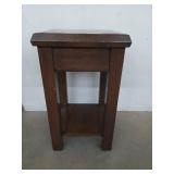 Heavy side table 26 x 15.5 x 15.5