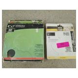 8" x 1" grinding wheel, 6" x .75" grinding wheel