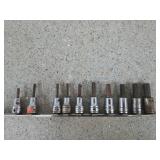 10 Pc snap on 3/8" drive 5/32" - 3/8" Allen
