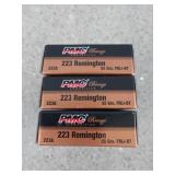 60 rds .223 Rem 55 gr FMJ-BT