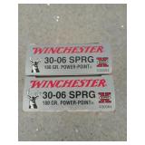 33 rds 30-06 SPRG 180 gr Power-point
