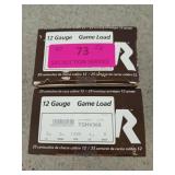 50 rds 12 ga 2 3/4" 1 1/4 oz 6 shot game loads
