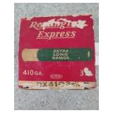 25 rds 410 ga 3" shot shells