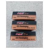 60 rds .223 Rem 55 gr FMJ-BT