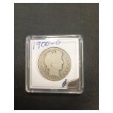 1900-O Barber half dollar
