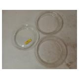 3 Pyrex pie plates