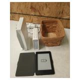 Kindle reader, Arris router, Belkin router in