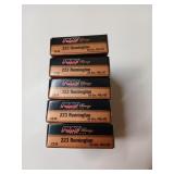 100 rds .223 REM 55 gr FMJ-BT