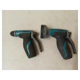2 Gilmour water spray nozzles