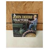 John Deere tractors, big green machines in r