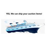 We offer shipping on all items