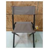 Coleman folding chair with back rest, 16x14 in
