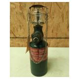 Coleman single mantle lantern on propane bottle