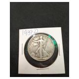 1939-D walking liberty half dollar