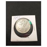 1937 walking liberty half dollar