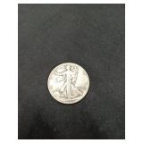 1939 walking liberty half dollar