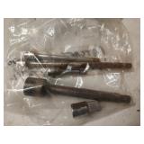Snap-on ratchet adapters 1/2"-3/8" & 3/8"-1/2" and