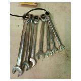 7 Pc gear wrenches 3/8" - 3/4"