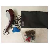 Wahl electric massager with multiple heads, works