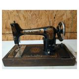 Free-Westinghouse No. 1 sewing machine in wood