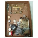 Assorted watches, mostly for parts