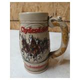 Budweiser Clydesdales beer stein