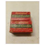 2 partial boxes 22 LR