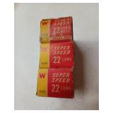 3 partial boxes 22 LR HP