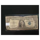 1957 silver certificate dollar bill