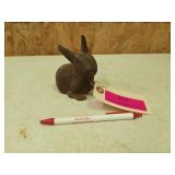 Cute, small cast iron bunny, works