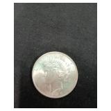 1922 peace dollar