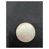 1921 Morgan silver dollar