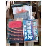 Two boxes of books, includes History of the