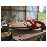 Black & Decker cordless hedge trimmer, untested,