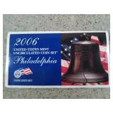 2006 United States mint uncirculated coin set,