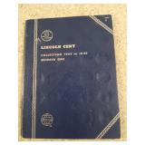 Lincoln Cent collection 1909 - 1940, No. 1;