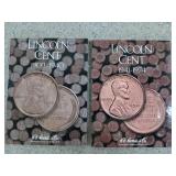 Lincoln Cent collector books 1909 - 1940, 1941 -