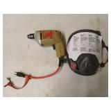 New 3M respirator, Black & Decker 1/4" drill,