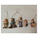 5 Studio Hummel ornaments