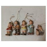 5 Studio Hummel ornaments