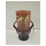 Roseville "freesia" nine and a half inch vase
