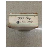 49 rds .357 Sig 125 gr JHP