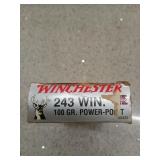 11 rds 243 Win 100 gr Power-Point