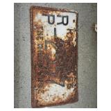 1956 Kansas license plate